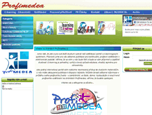 Tablet Screenshot of profimedea.cz